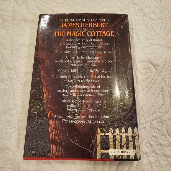 The Magic Cottage Hardcover Book By James Herbert 1986 NAL Penguin Fiction Novel - Picture 2 of 12